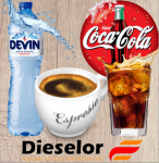 Кафе + вода Девин 0.5 в Дизелор Дружба